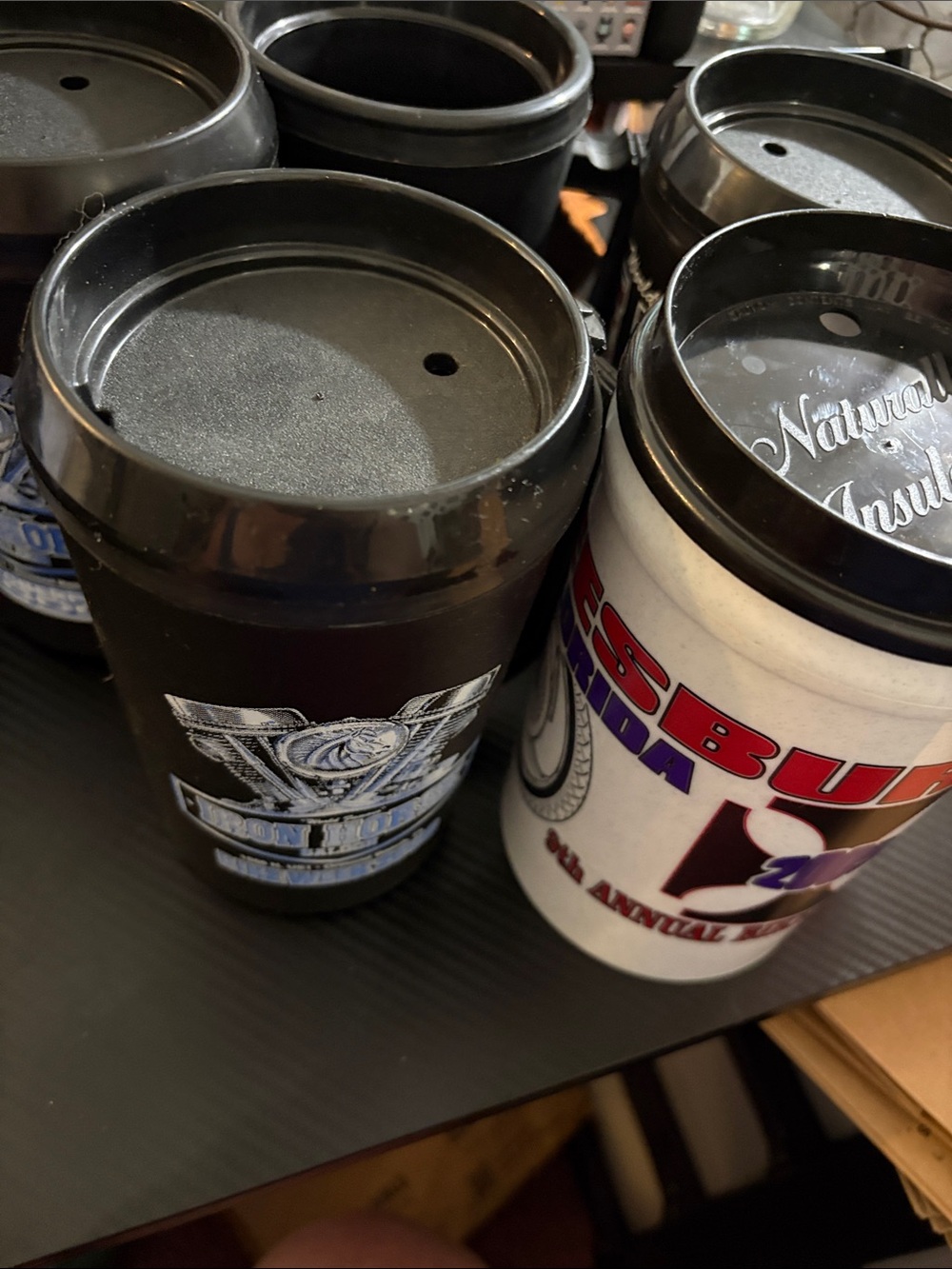BIKE WEEK Travel Mug - one missing lid